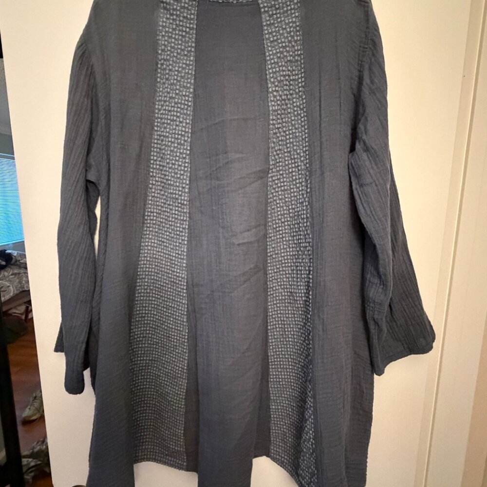 Oversized Blue Tunic - Picture 3 of 3
